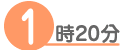 1時20分